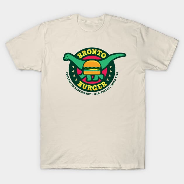 Bronto Burger T-Shirt by DCLawrenceUK